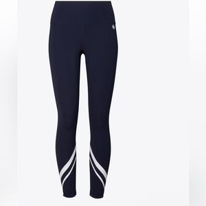 tory burch SCULPT COMPRESSION CHEVRON 7/8 LEGGING